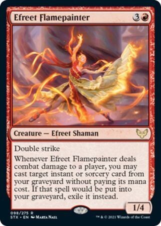 Efreet Flamepainter 098/275
Strixhaven: School of Mages Singles