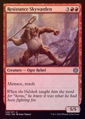Resistance Skywarden 146/271 - Foil
Phyrexia All Will Be One Foil Singles