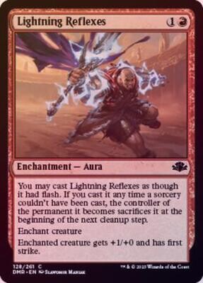 Lightning Reflexes 128/261 - Foil Dominaria Remastered Foil Singles