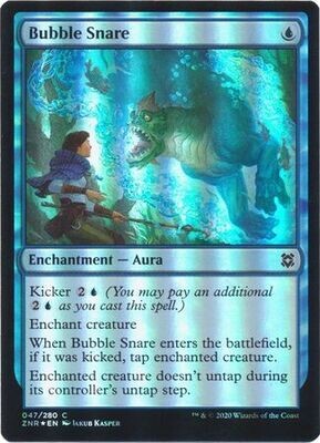 Bubble Snare 047/280 - Foil Zendikar Rising Foil Singles