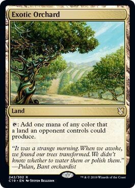 Exotic Orchard 242/302 Commander 2019 Singles