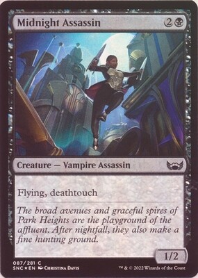 Midnight Assassin 087/281 - Foil Streets of New Capenna Foil Singles