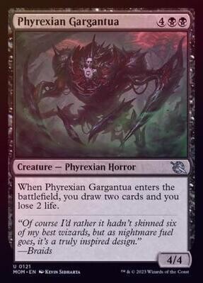 Phyrexian Gargantua 0121 - Foil March of the Machine Foil Singles