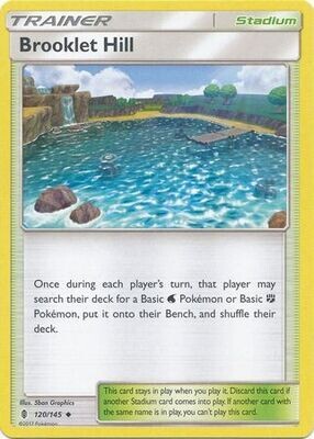 Brooklet Hill - 120/145 - Uncommon Sun &amp; Moon: Guardians Rising Singles
