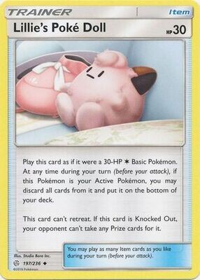 Lillie&#39;s Poke Doll - 197/236 - Uncommon
Sun &amp; Moon: Cosmic Eclipse Singles