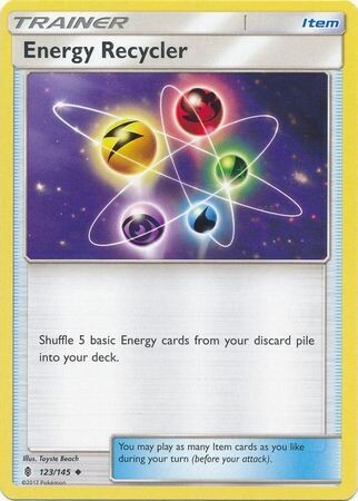 Energy Recycler - 123/145 - Uncommon
Sun &amp; Moon: Guardians Rising Singles