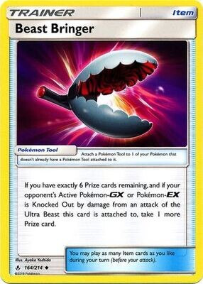 Beast Bringer - 164/214 - Uncommon
Sun &amp; Moon: Unbroken Bonds Singles (Espanol)