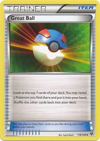 Great Ball - 118/146 - Uncommon
XY (Base Set) Singles