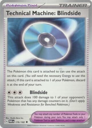 Technical Machine: Blindside - 176/182 - Uncommon Scarlet &amp; Violet: Paradox Rift Singles