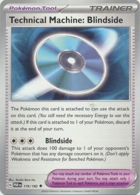 Technical Machine: Blindside - 176/182 - Uncommon Scarlet &amp; Violet: Paradox Rift Singles