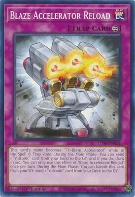 Blaze Accelerator Reload - LD10-EN031 - Common 1st Edition
Soulburning Volcano 1st Edition Singles (Espanol)