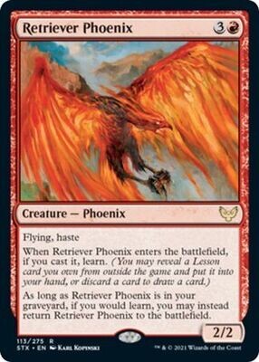 Retriever Phoenix 113/275
Strixhaven: School of Mages Singles(Español)