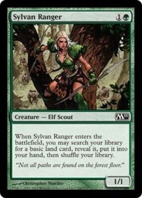 Sylvan Ranger 198/249 - Magic 2011 (M11) Singles