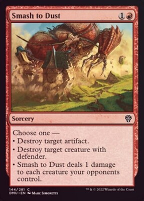 Smash to Dust 144/281 - Foil
Dominaria United Foil Singles