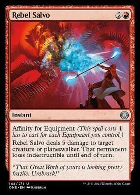 Rebel Salvo 144/271
Phyrexia All Will Be One Singles(español)