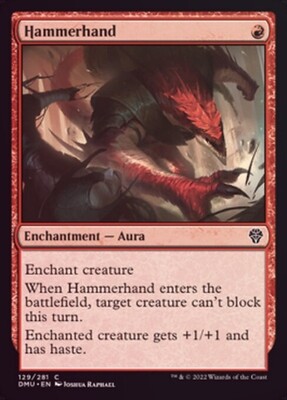 Hammerhand 129/281 - Foil
Dominaria United Foil Singles
