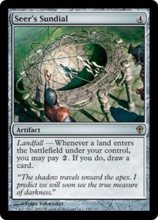Seer&#39;s Sundial
Worldwake Singles(Español)