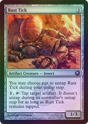Rust Tick 198/249 - Foil Scars of Mirrodin Foil Singles
