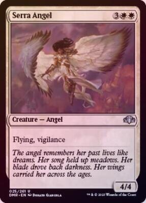 Serra Angel 025/261 - Foil Dominaria Remastered Foil Singles