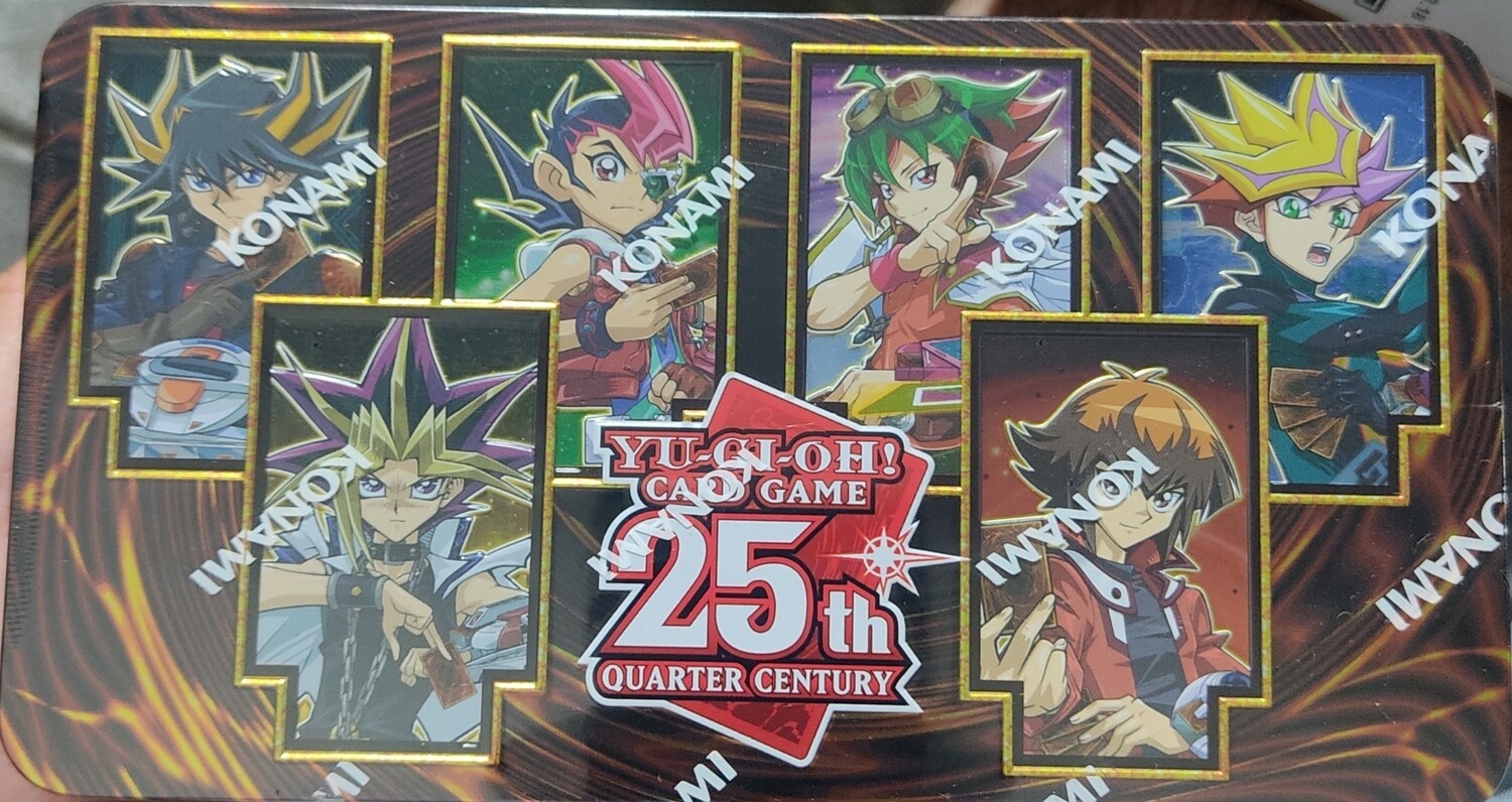 SH Yugioh Quarter Century Tin Nueva Sellada