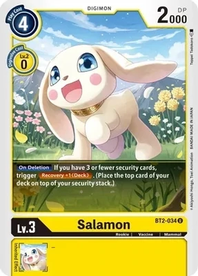 Salamon - BT2-034 - Release Special Booster (BT01-03) Release Special Booster foil