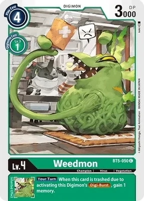 Weedmon - Battle of Omni (BT05) Battle of Omni Foil