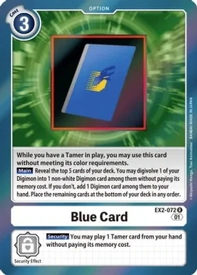 Blue Card - Digital Hazard (EX02)
Digital Hazard
