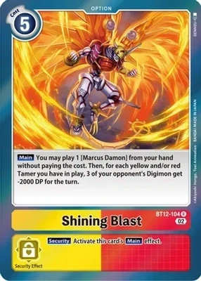 Shining Blast - Across Time (BT12)
Across Time