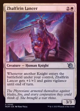 Zhalfirin Lancer 0045 - Foil
March of the Machine Foil Singles