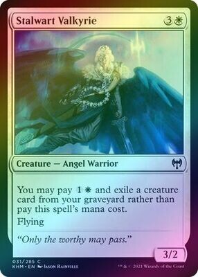 Stalwart Valkyrie 031/285 - Foil
Kaldheim Foil Singles