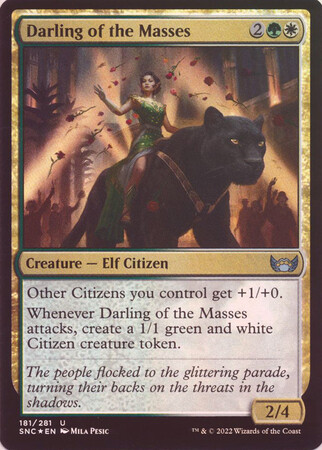 Darling of the Masses 181/281 - Foil Streets of New Capenna Foil Singles