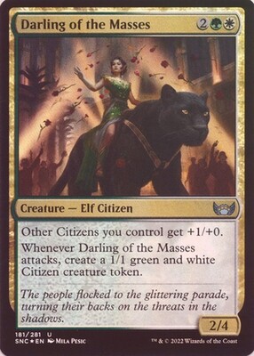 Darling of the Masses 181/281 - Foil Streets of New Capenna Foil Singles