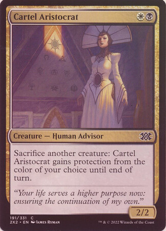 Cartel Aristocrat 191/331 - Foil
Double Masters 2022 Foil Singles