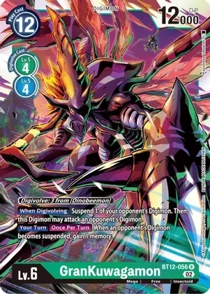 SH GranKuwagamon - Across Time (BT12)
Across Time