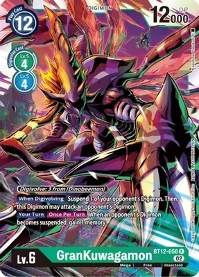 SH GranKuwagamon - Across Time (BT12)
Across Time
