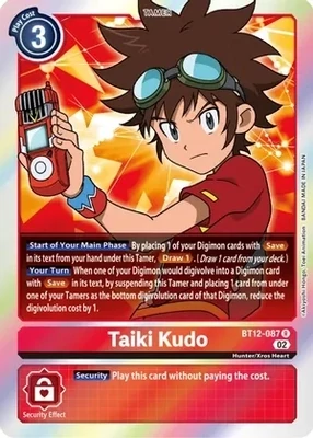 Taiki Kudo - Across Time (BT12)
Across Time Foil