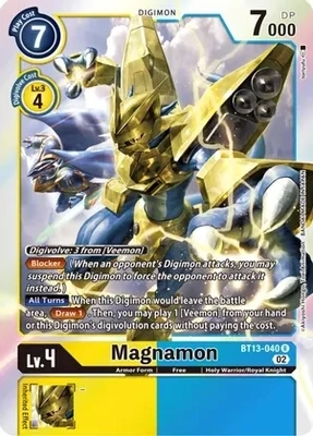 SH Magnamon - Versus Royal Knights (BT13)
Versus Royal Knights