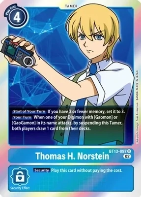GA Thomas H. Norstein - Versus Royal Knights (BT13)
Versus Royal Knights