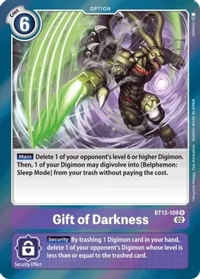 GA Gift of Darkness - Versus Royal Knights (BT13)
Versus Royal Knights