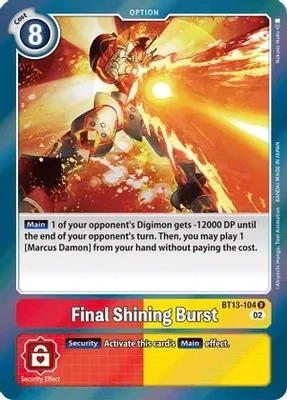 Final Shining Burst - Versus Royal Knights (BT13)
Versus Royal Knights