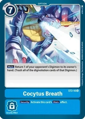 Cocytus Breath - Starter Deck 02: Cocytus Blue (ST-2) Starter Deck 02: Cocytus Blue Foil
