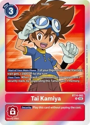 Tai Kamiya - Blast Ace (BT14) Blast Ace