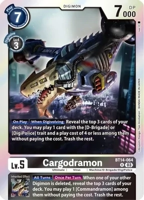 Cargodramon - Blast Ace (BT14)
Blast Ace