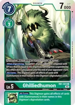 Ghilliedhumon - Resurgence Booster (RB-01)
Resurgence Booster