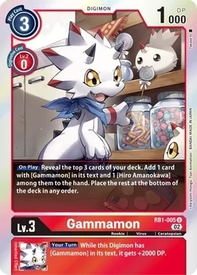 Gammamon - RB1-005 - Resurgence Booster (RB-01) Resurgence Booster