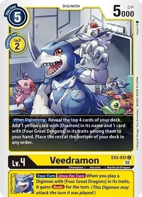 SH Veedramon - Draconic Roar (EX03)
Draconic Roar