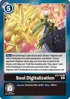 Soul Digitalization - X Record (BT09)
X Record Foil