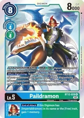 SH Paildramon - Across Time (BT12)
Across Time