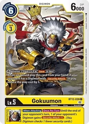 SH Gokuumon - Across Time (BT12)
Across Time