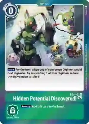 Hidden Potential Discovered! (Resurgence Booster Reprint) - Resurgence Booster (RB-01) Resurgence Booster
